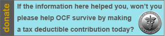 Help OCF Today!
